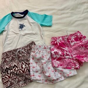 Janie and Jack - boys Swim Set with Rash Guard - 2T